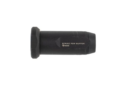 Strike Industries AR PDW 9mm 4.6oz Weight Buffer uses two Tungsten weights